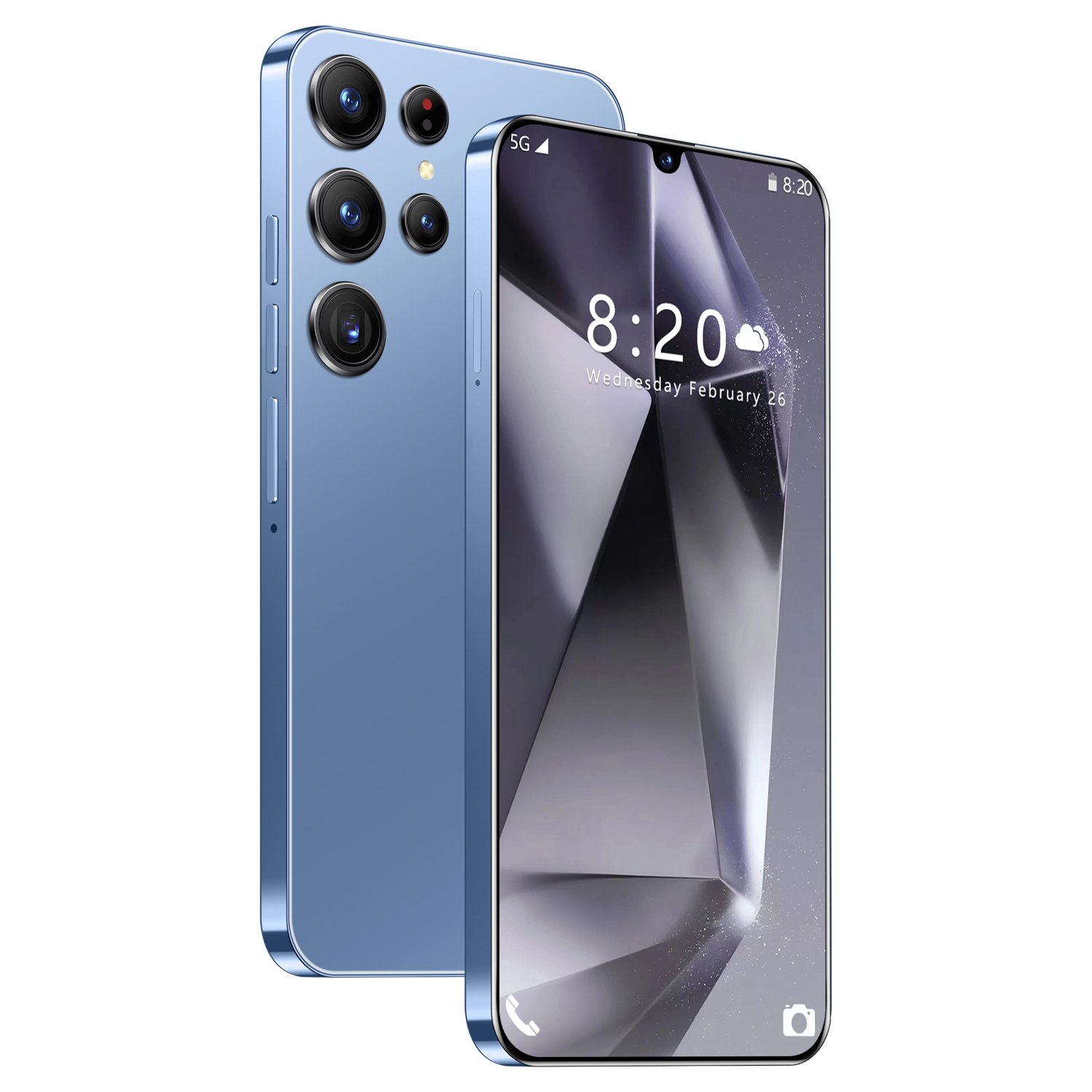 Africa Best Selling Cheap S24 Ultra Mobile Phone Gooba 3G Cell Phone Global Version Face ID Smart Phone Fast Ship